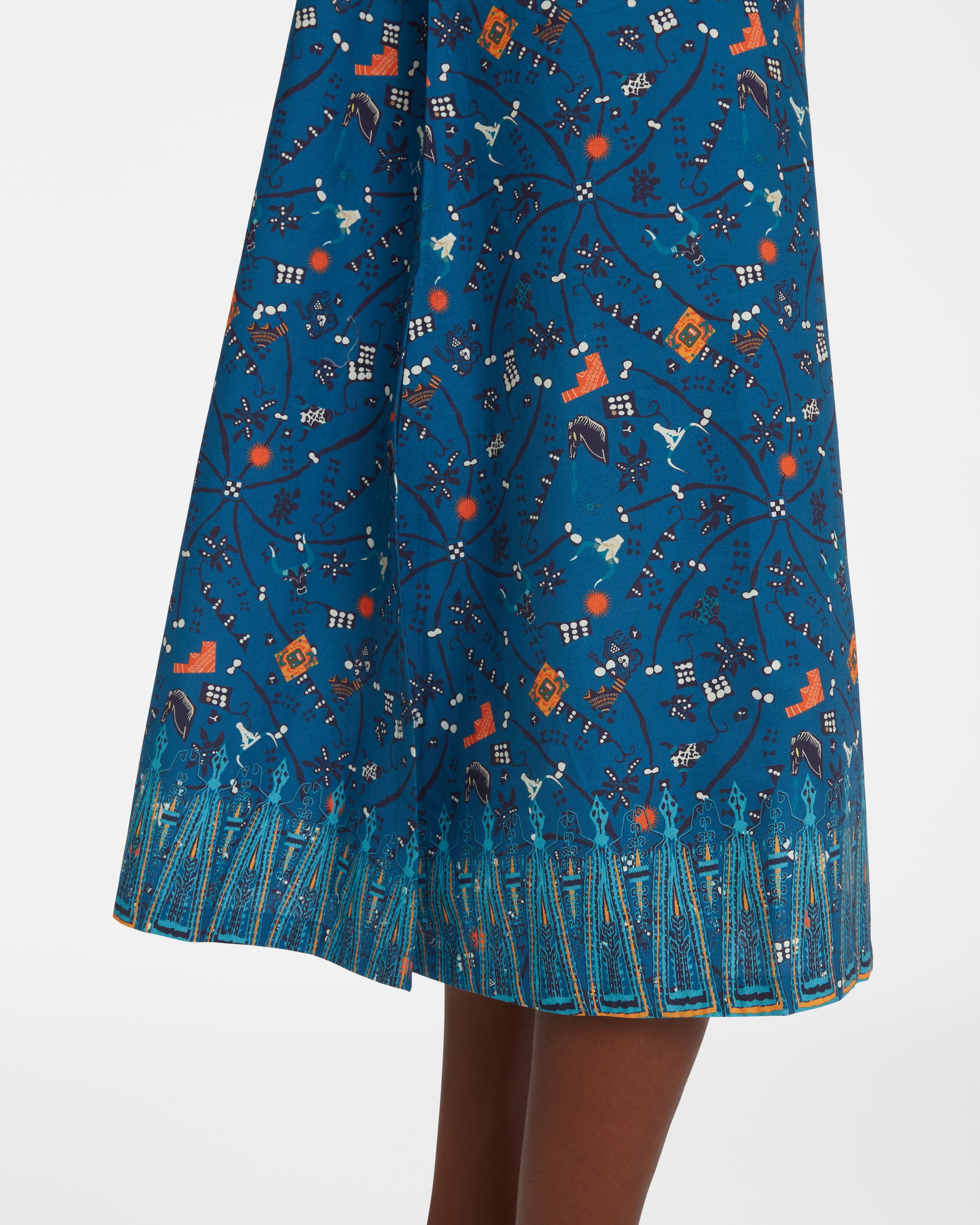 Long Caftan - Blue