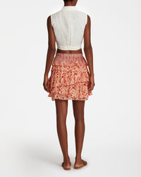 Printed short skirt - Pink