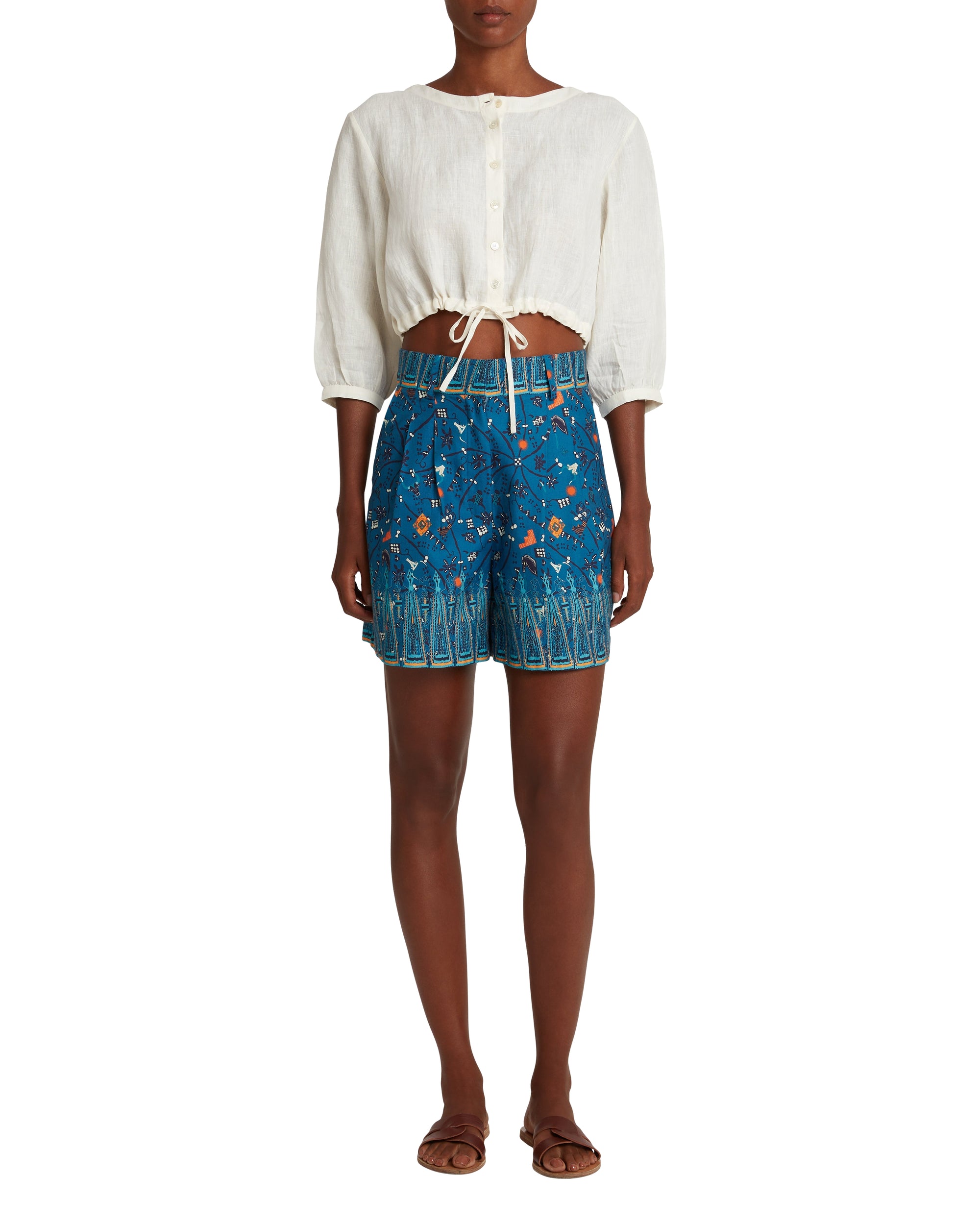 Short à imprimé - Blue