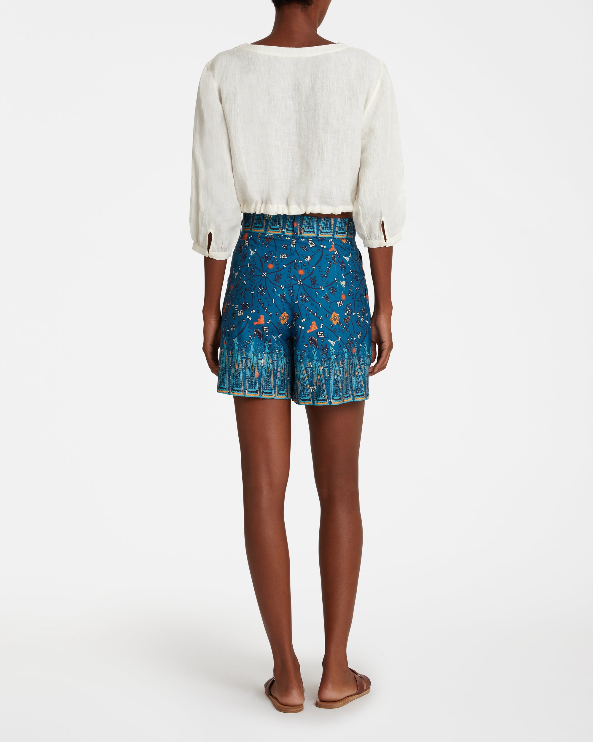Short à imprimé - Blue