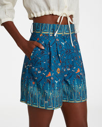 Short à imprimé - Blue