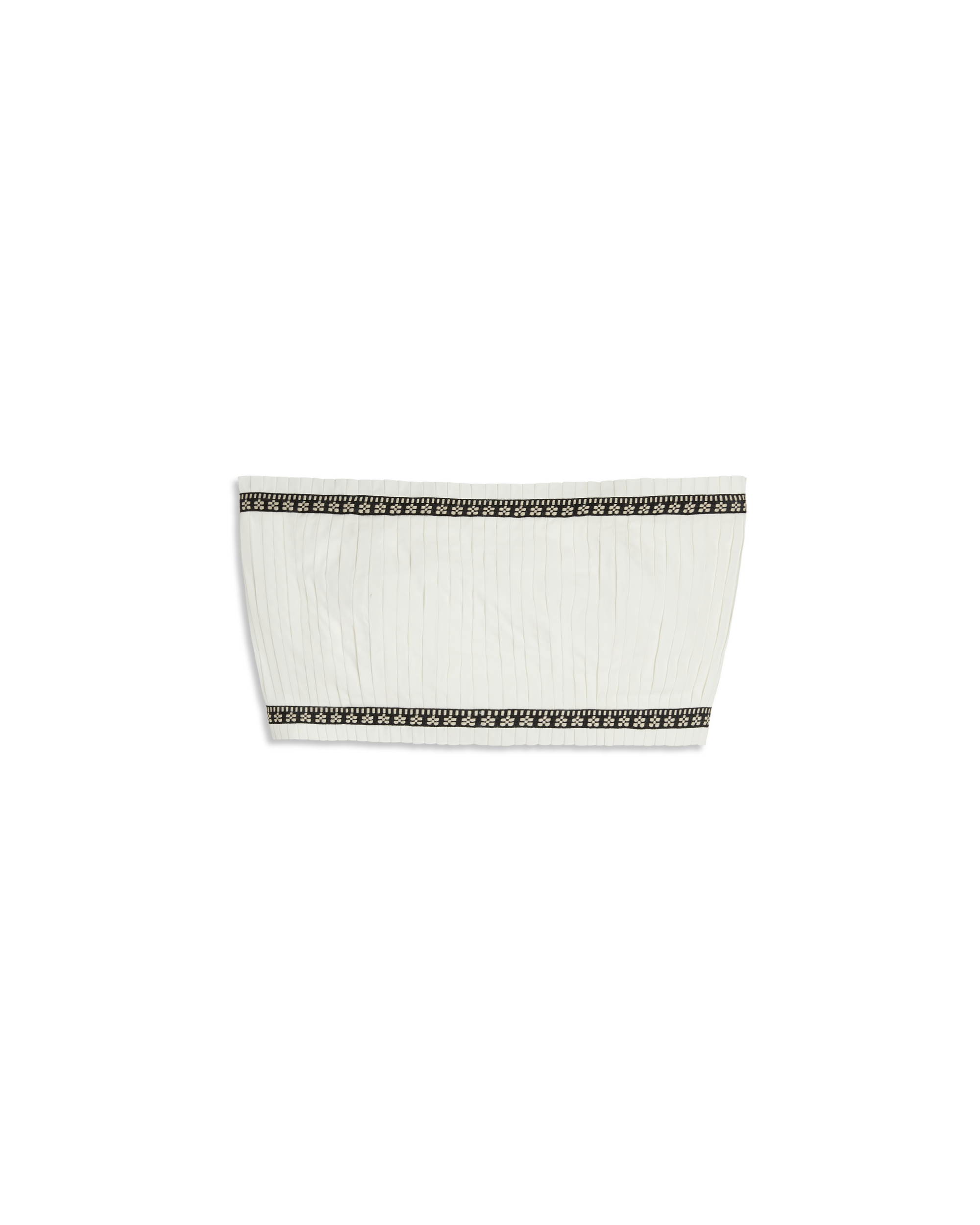 Flavia strapless top - Milk