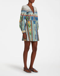 Dress - Multi blue