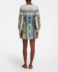Dress - Multi blue