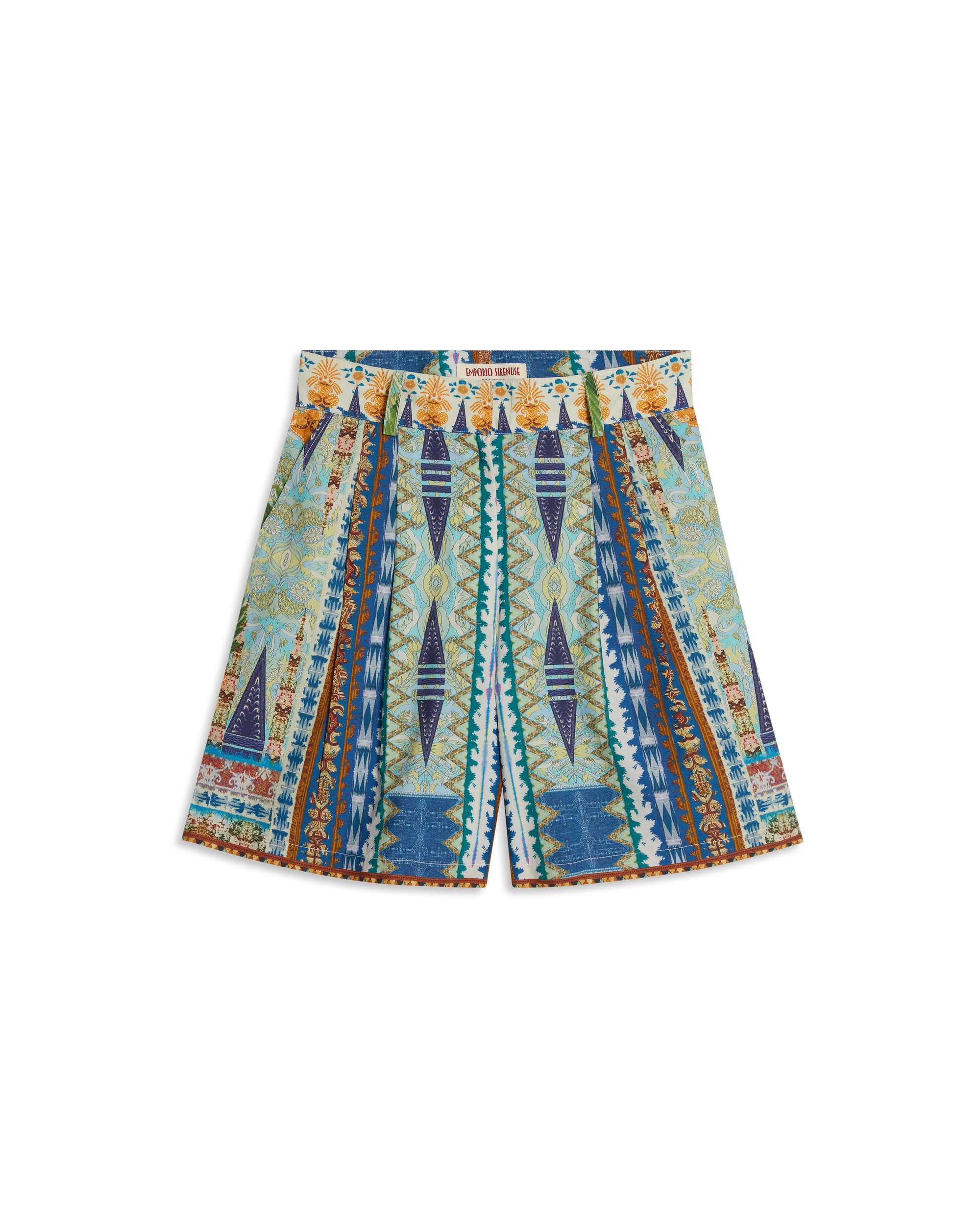 Printed shorts - Blue