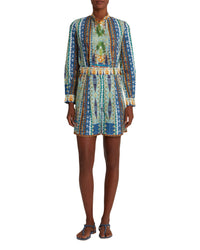Printed shorts - Blue