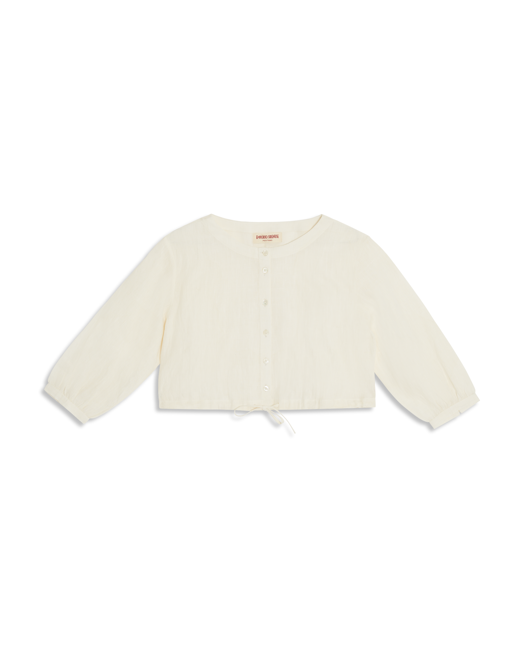 Jinny short blouse - Ivory