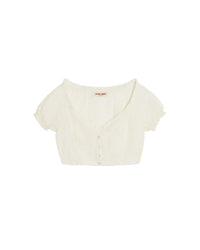 Violante short blouse - Ivory