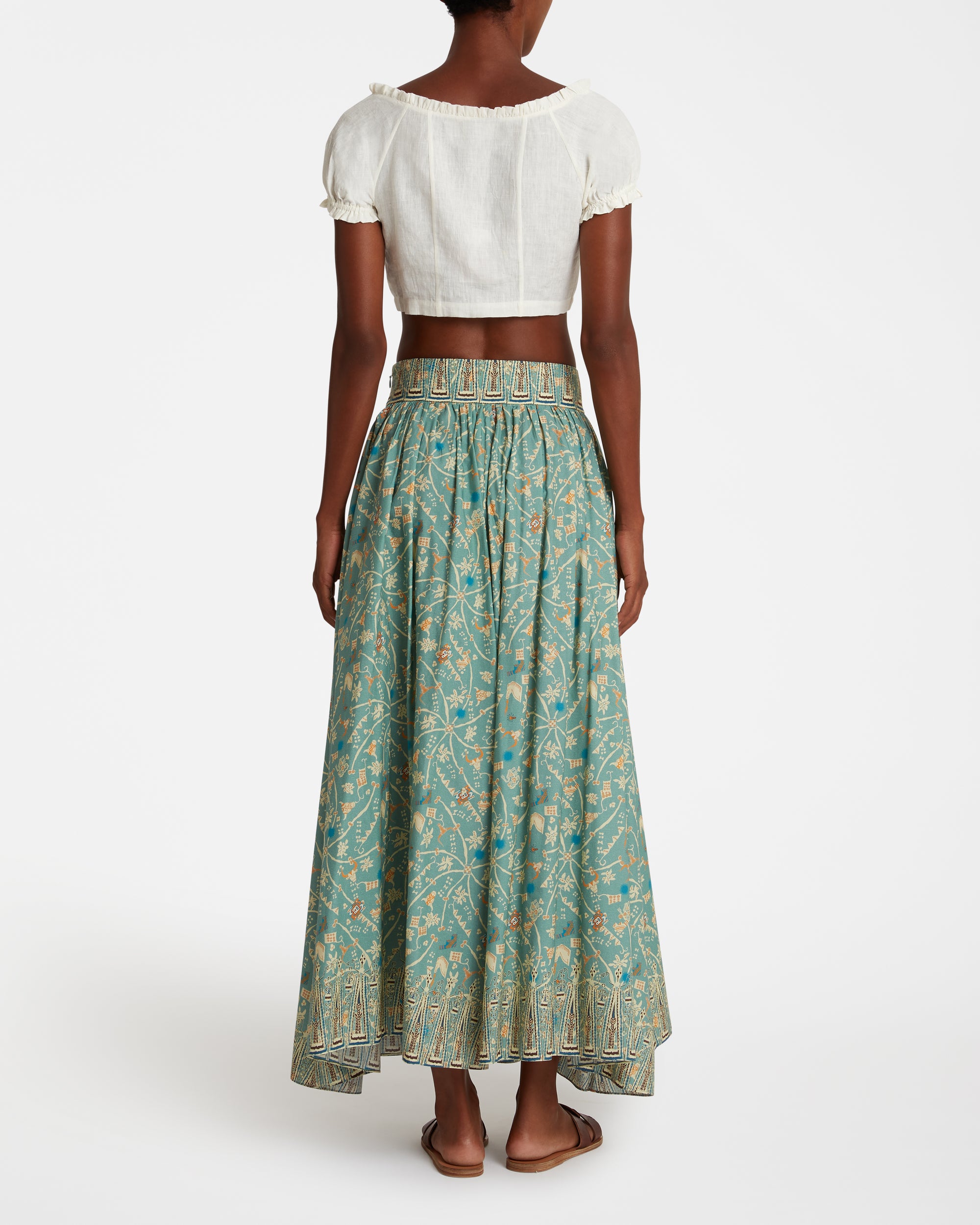Violante short blouse - Ivory