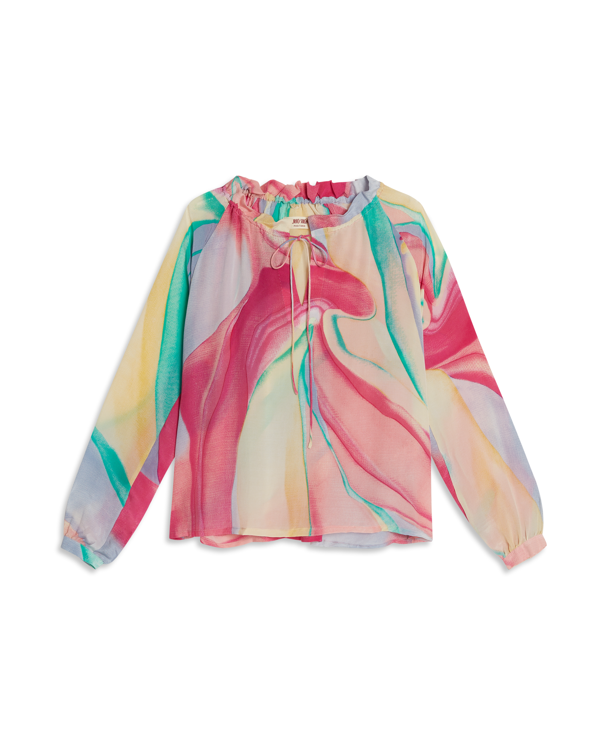 Blouse fluide à imprimé - Lilac