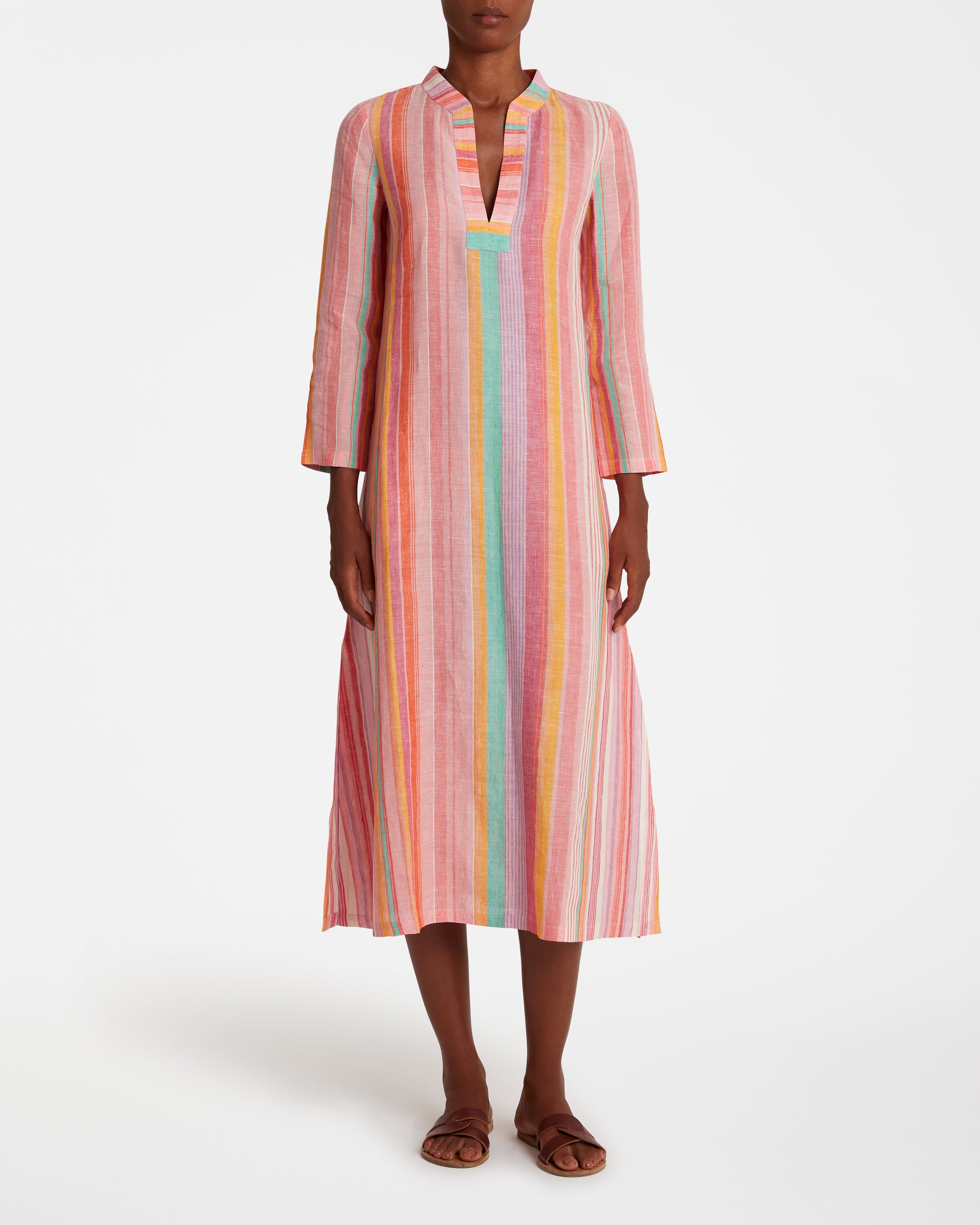 Long Caftan - Pink