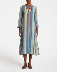 Long Caftan - Blue