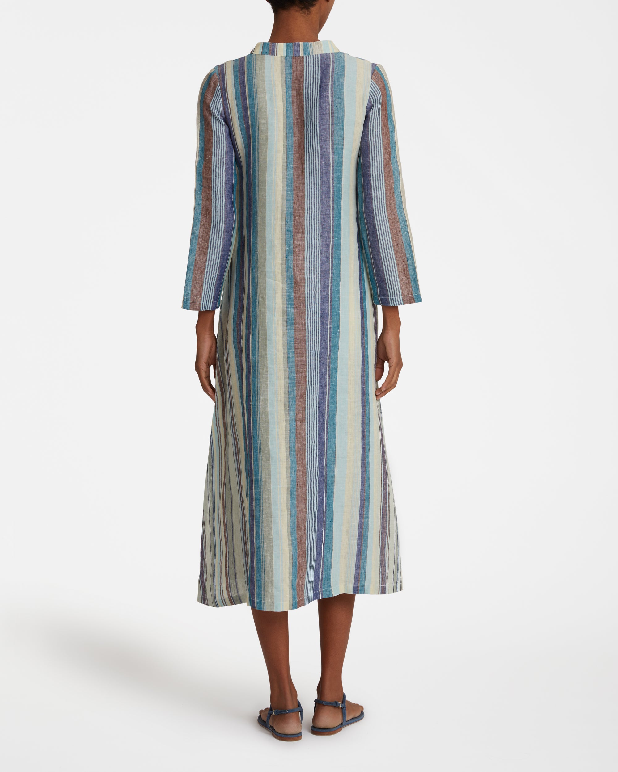 Long Caftan - Blue