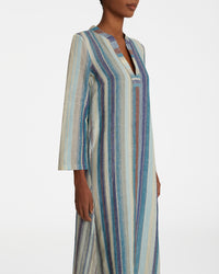 Long Caftan - Blue