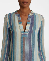 Long Caftan - Blue