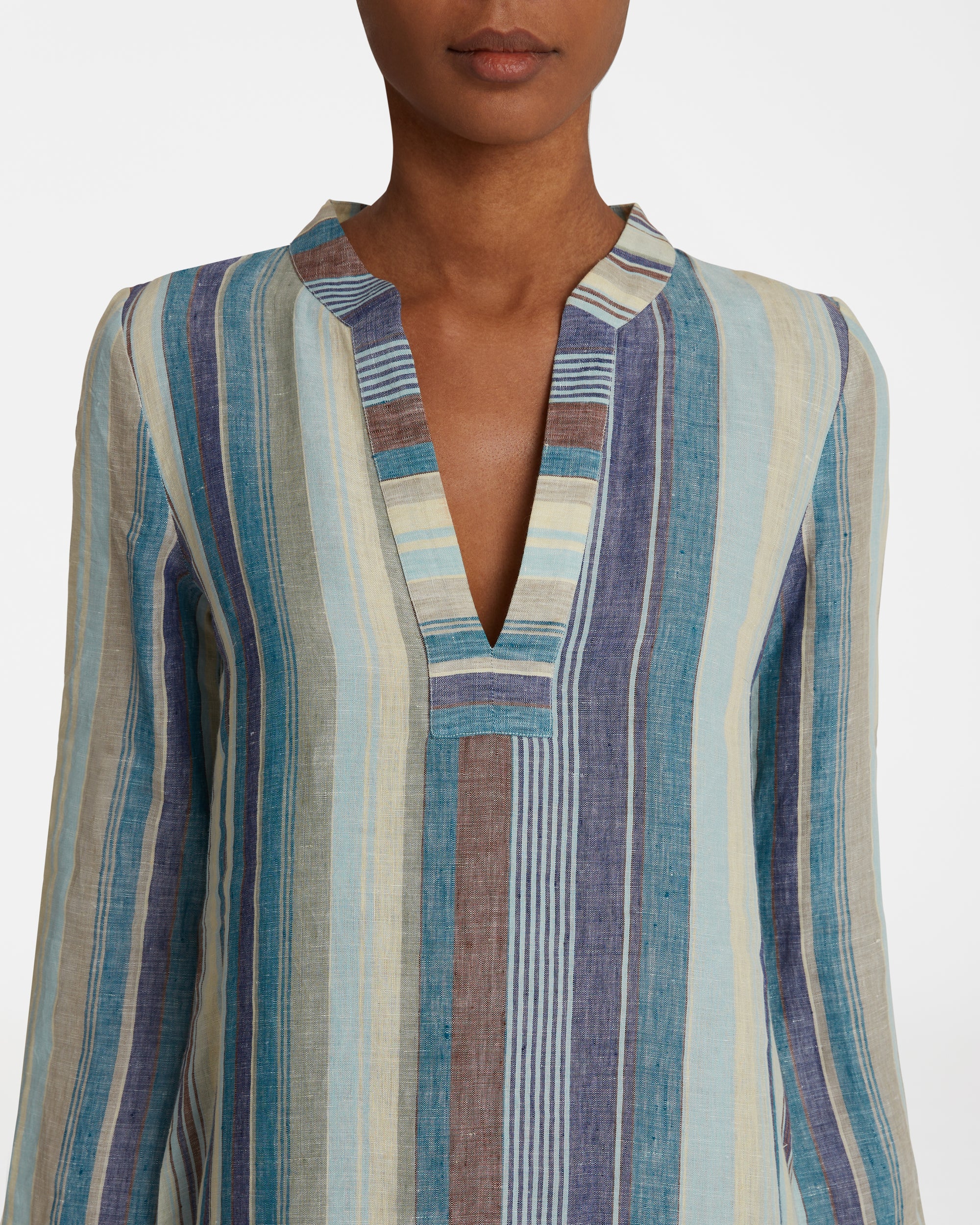Long Caftan - Blue