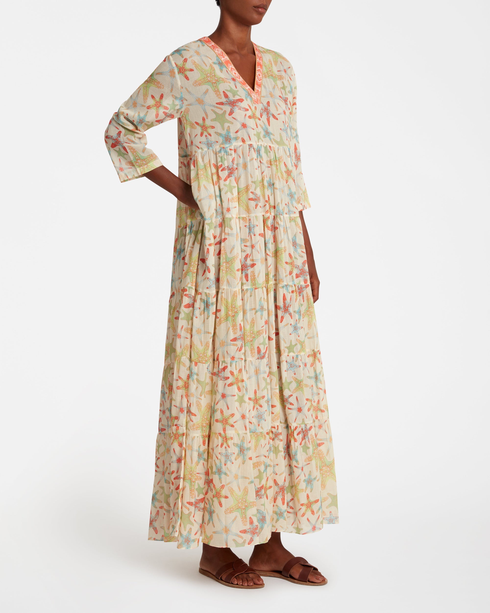 Long Caftan - Sand