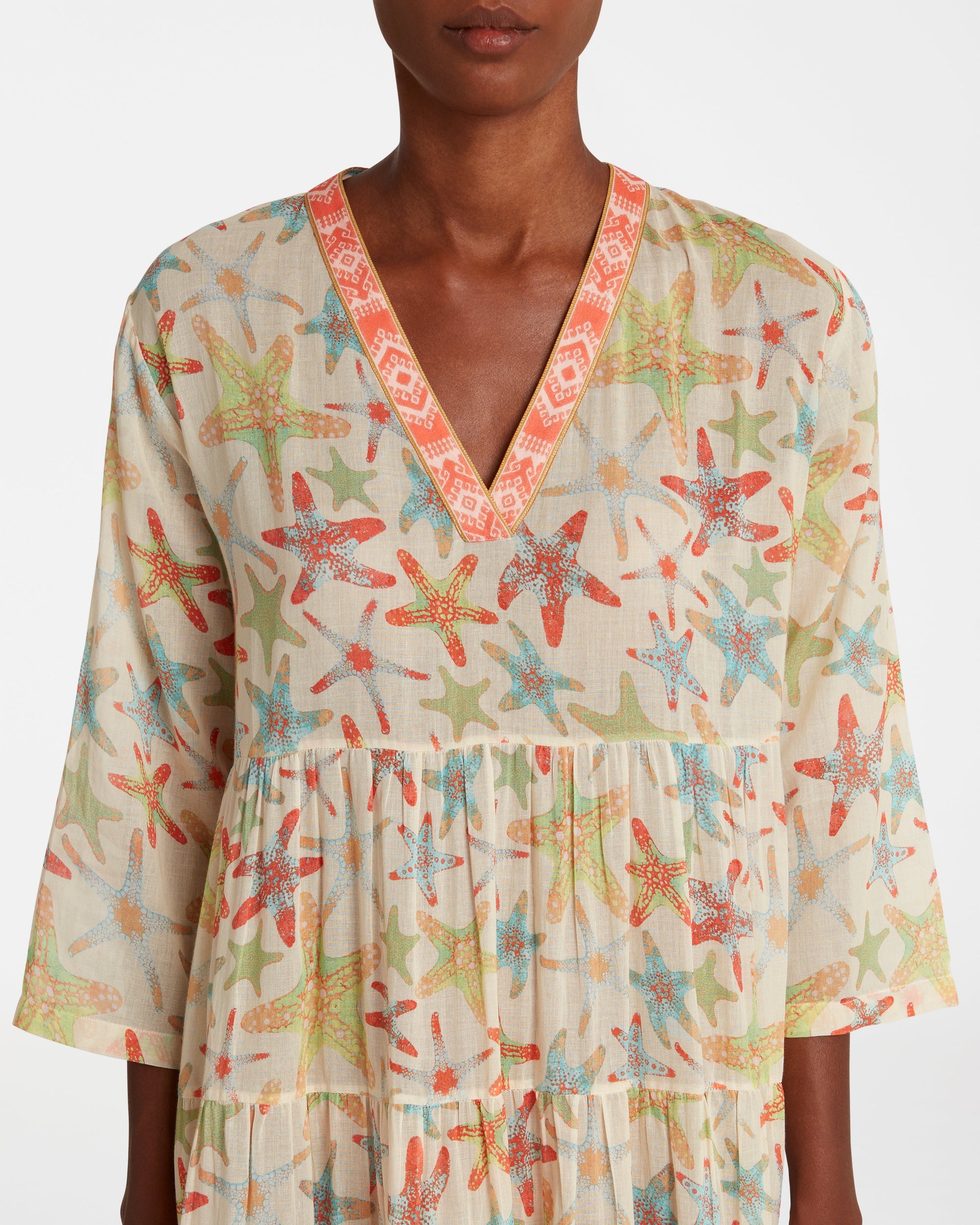 Long Caftan - Sand