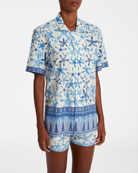 Chemise à manches courtes - Blue