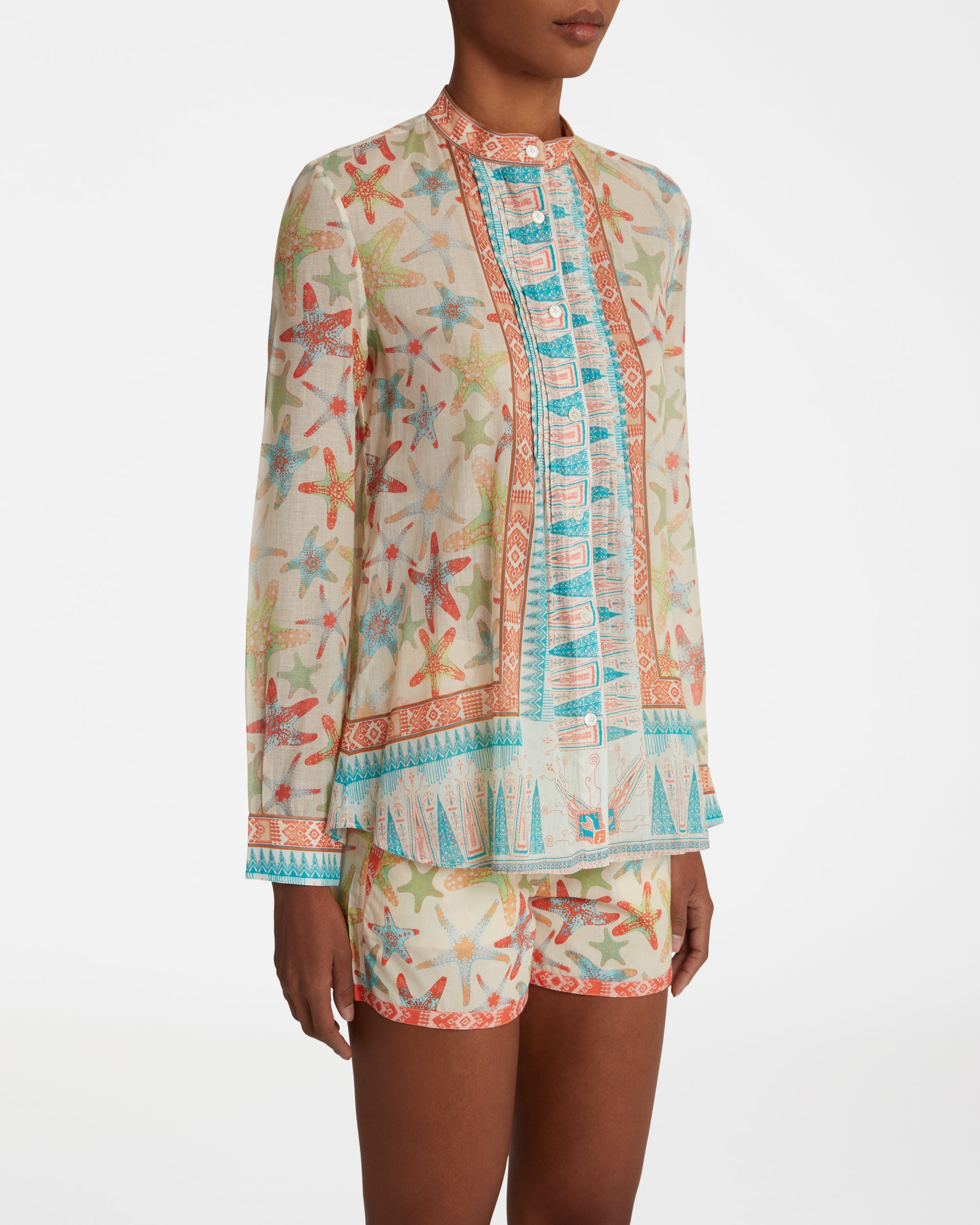 Printed shirt - Sand
