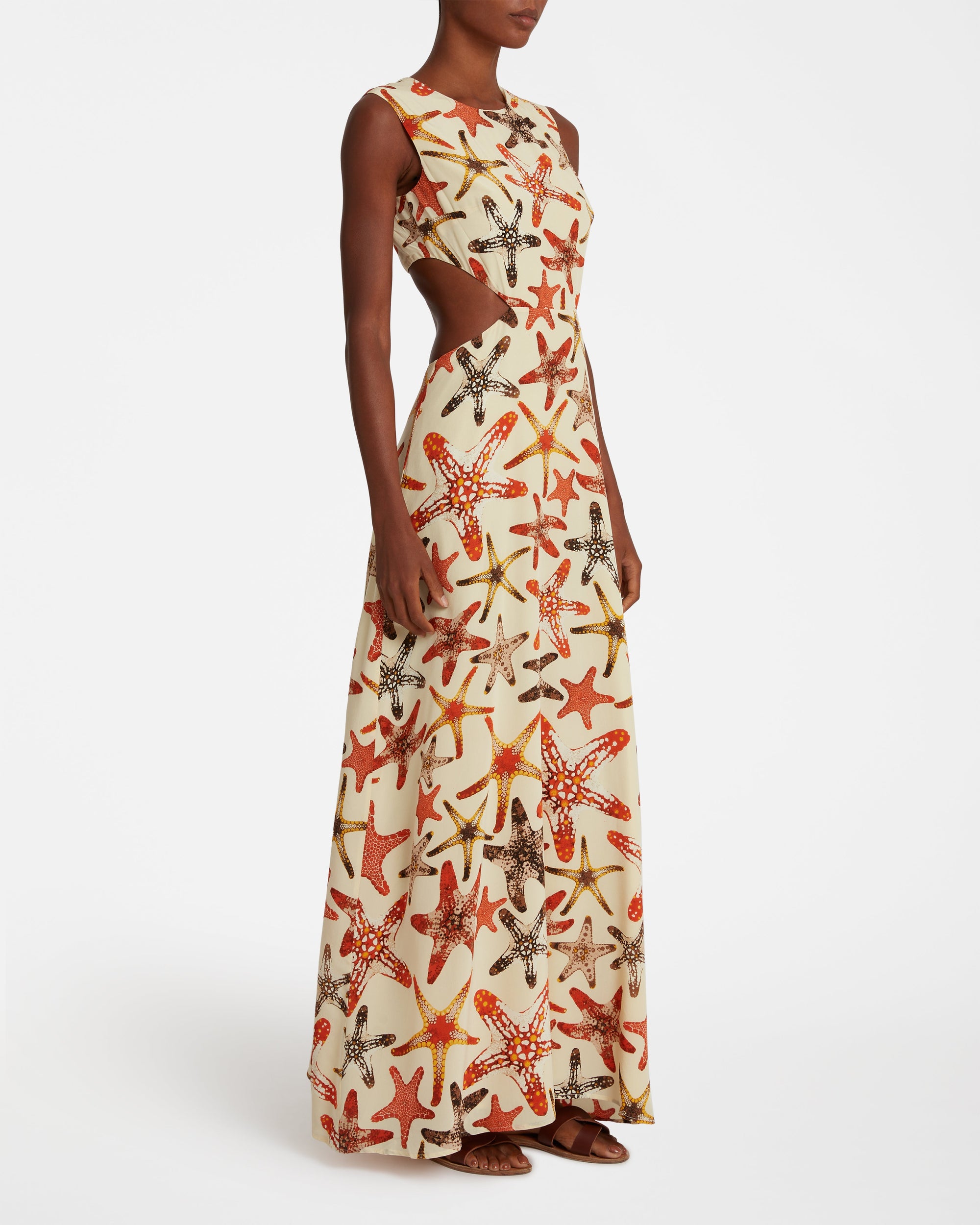 Paola maxi dress - Cream