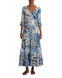 Bella maxi dress - Blue