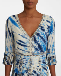 Bella maxi dress - Blue
