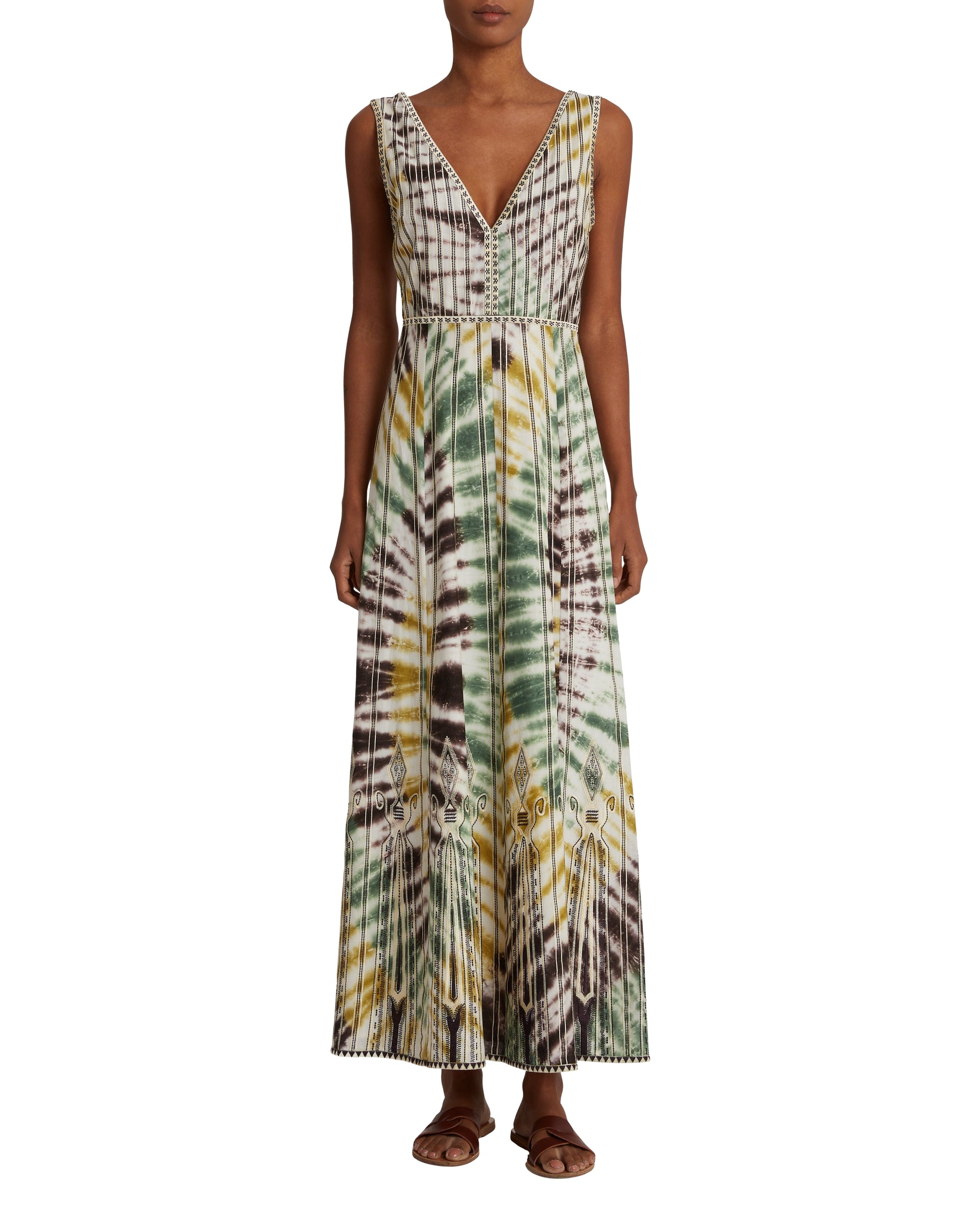 Nellie maxi dress - Green
