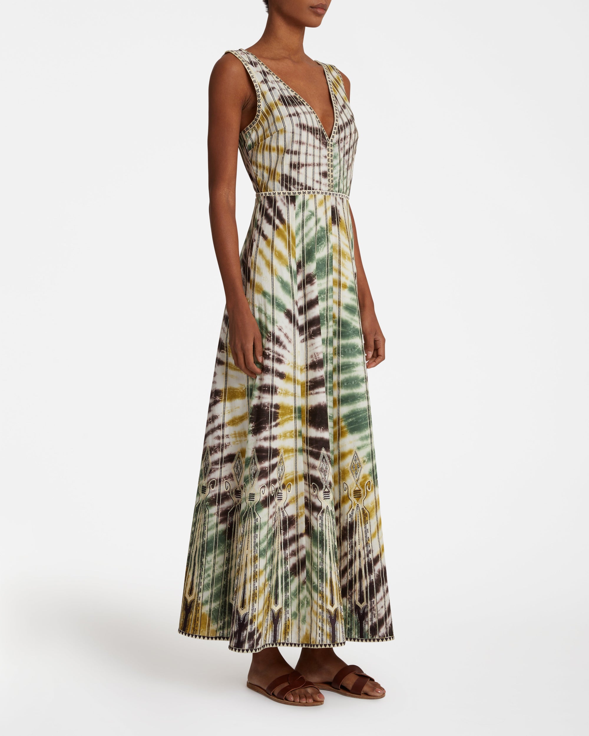 Nellie maxi dress - Green