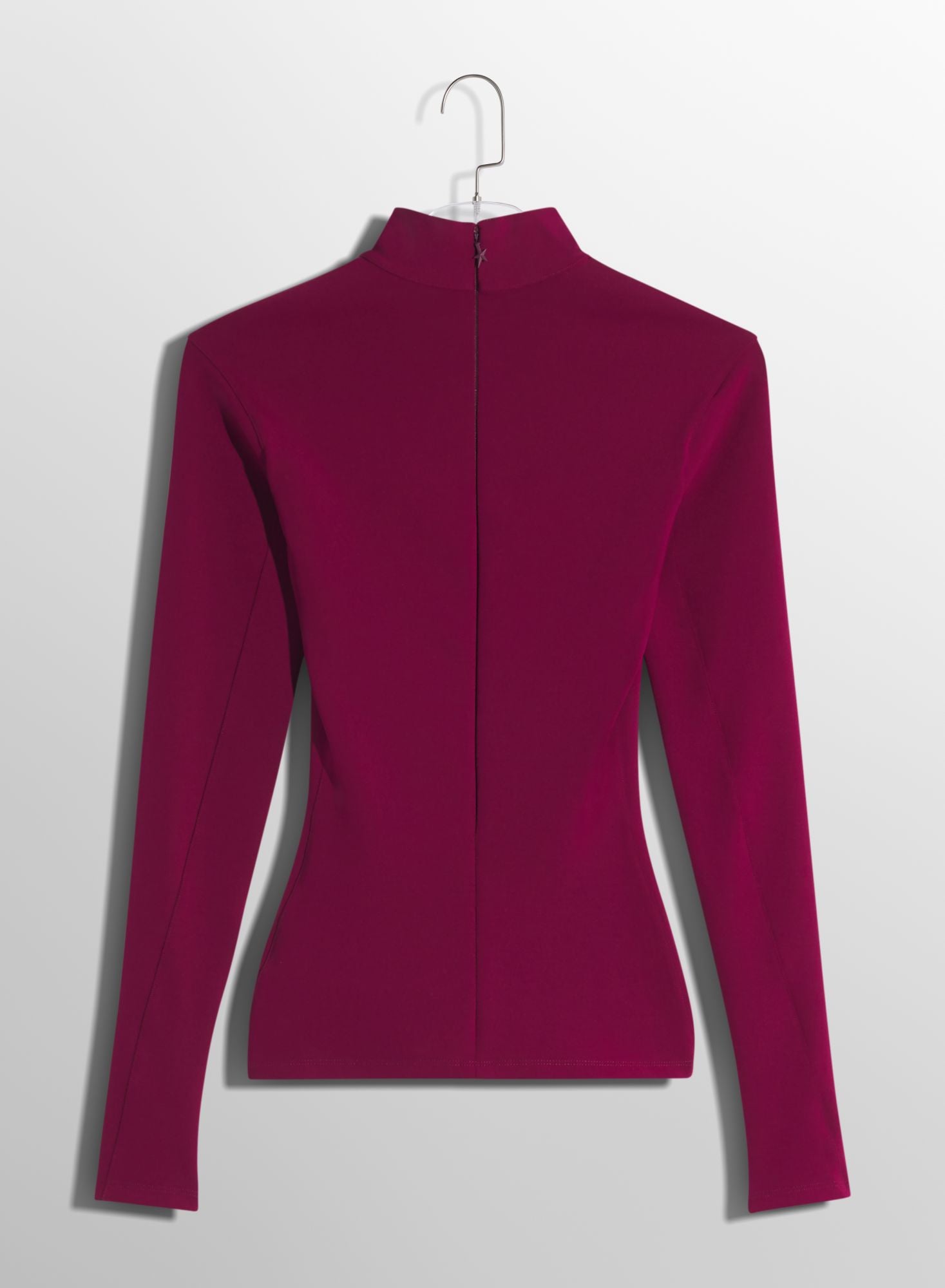 DEEP RED STAR TOP