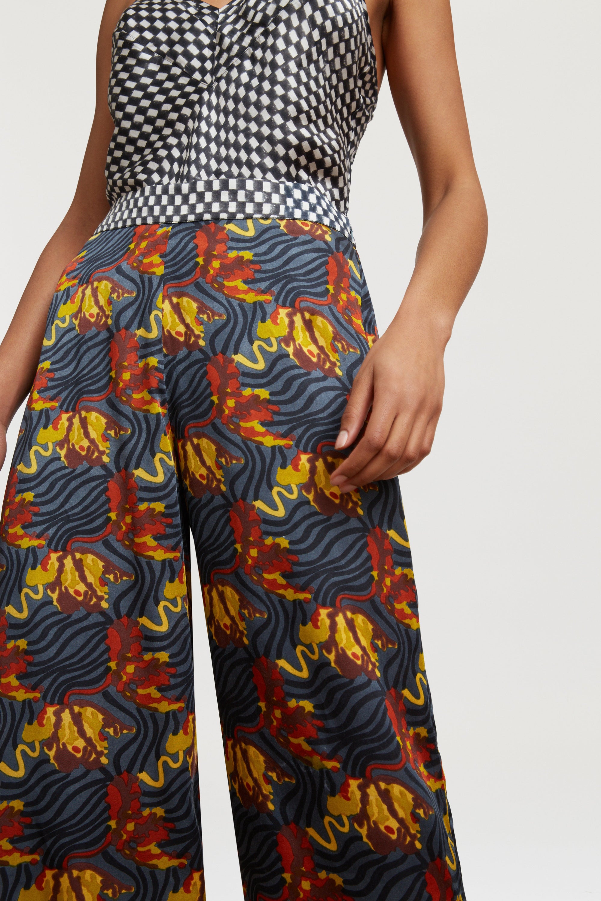 RECO PRIX : 96 // Burma Pant Ewe Tulip Grey Blue