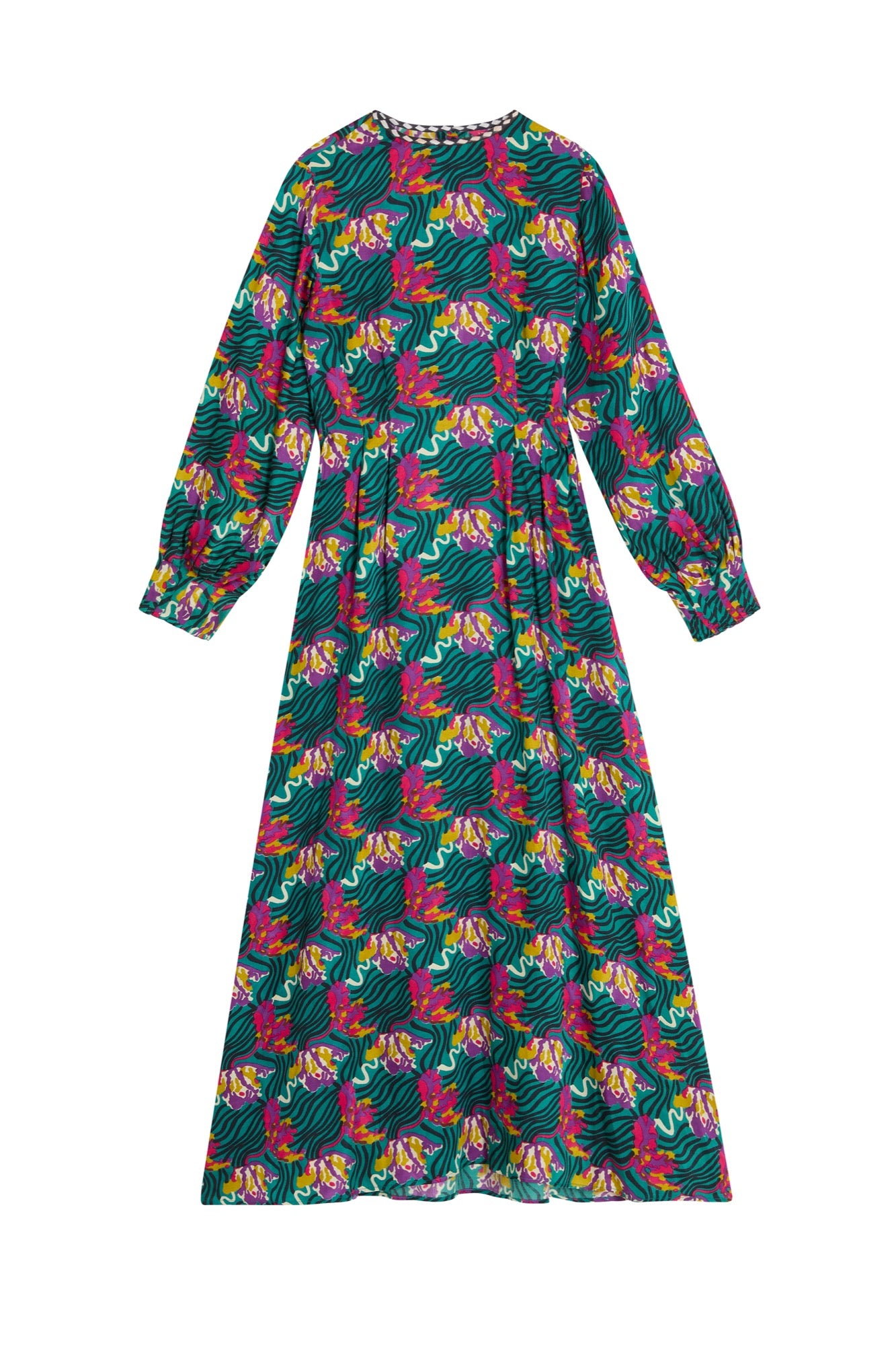 RECO PRIX : 133,5 // Fresia Dress Ewe Tulip Peacock