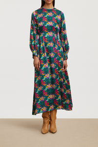 Fresia maxi dress - Blue