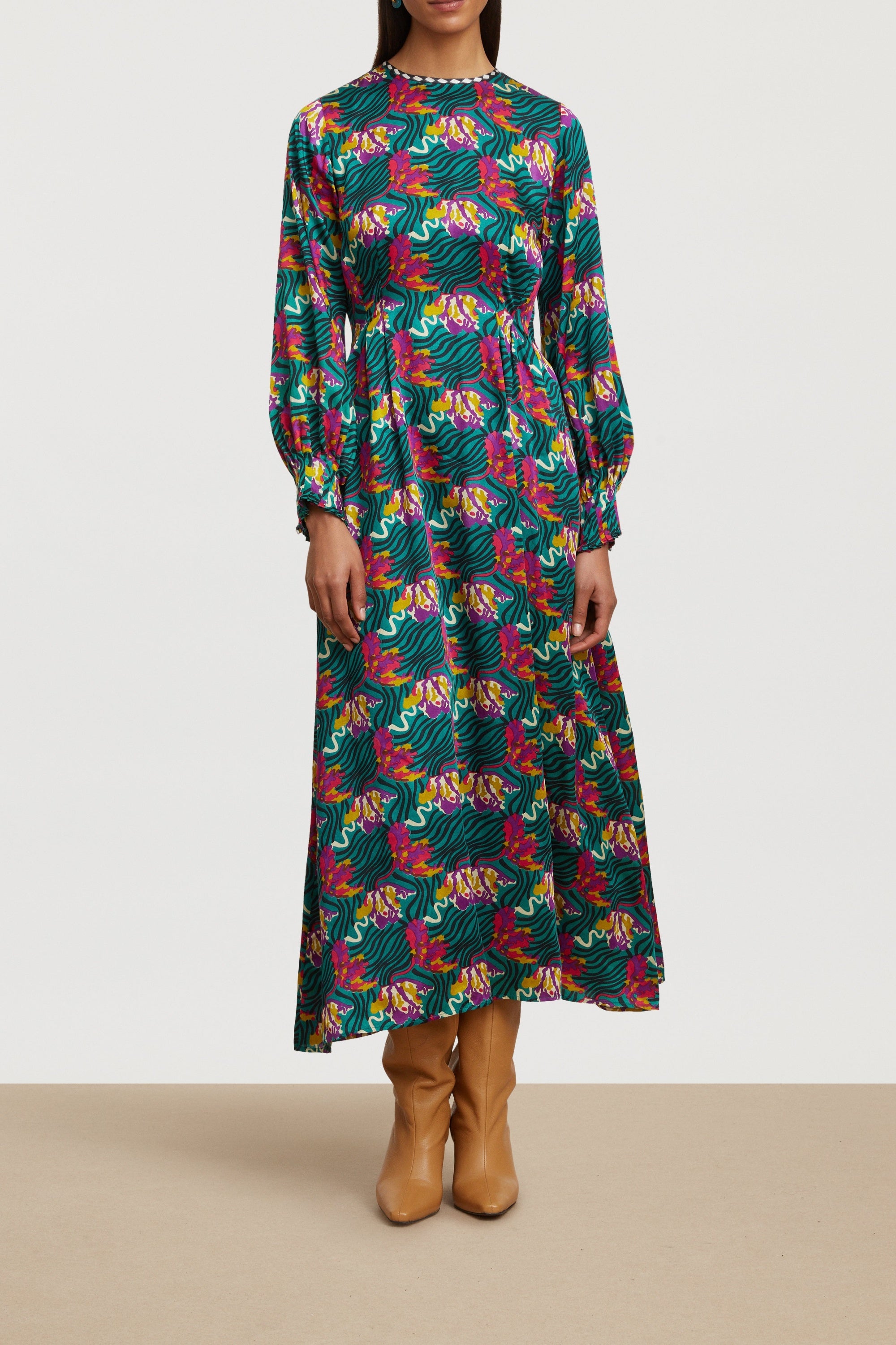 Fresia maxi dress - Blue