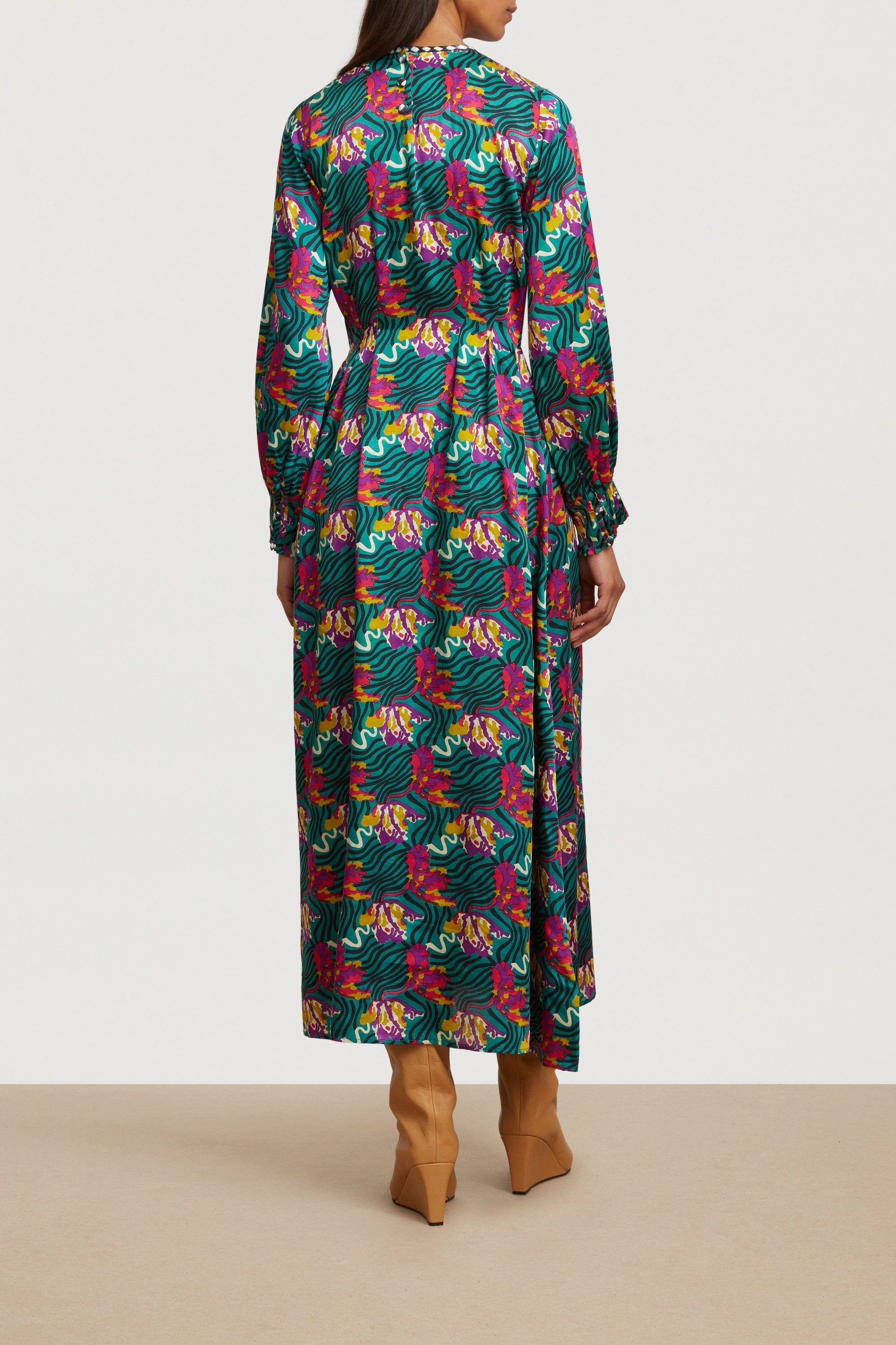 Fresia maxi dress - Blue