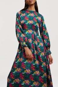 Fresia maxi dress - Blue