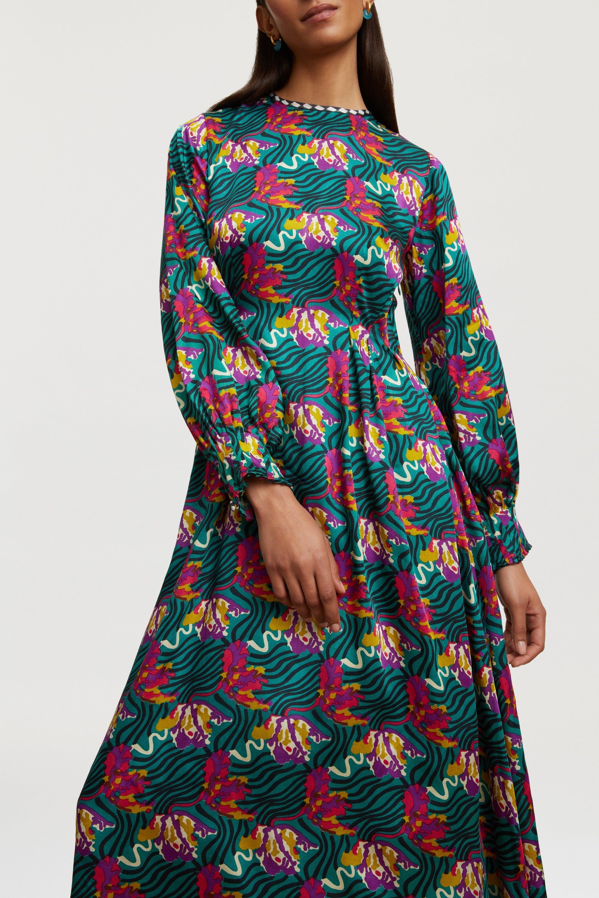 Fresia maxi dress - Blue