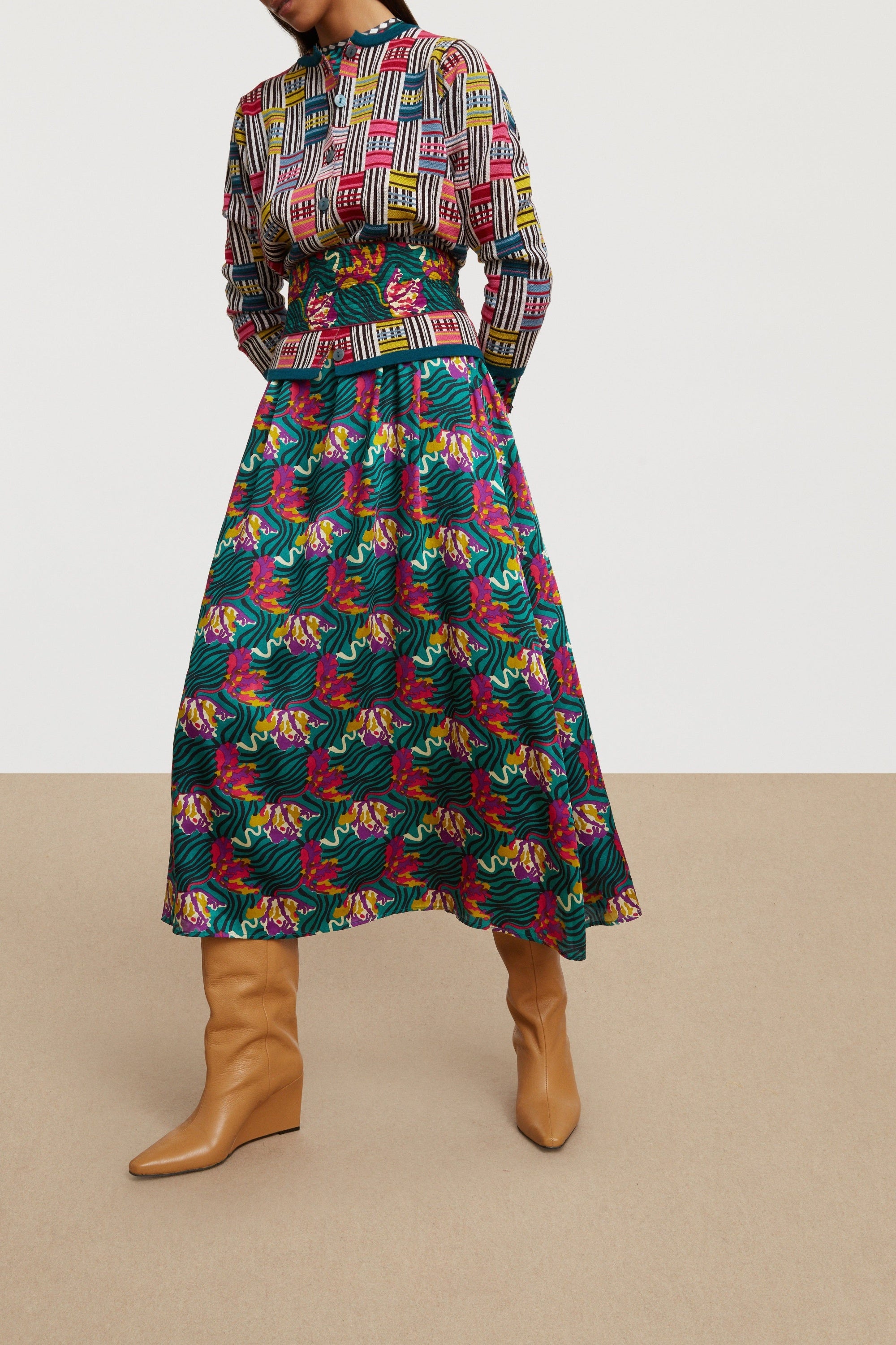 Fresia maxi dress - Blue