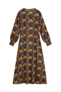 RECO PRIX : 133,5 // Fresia Dress Eve Tulip Grey Blue