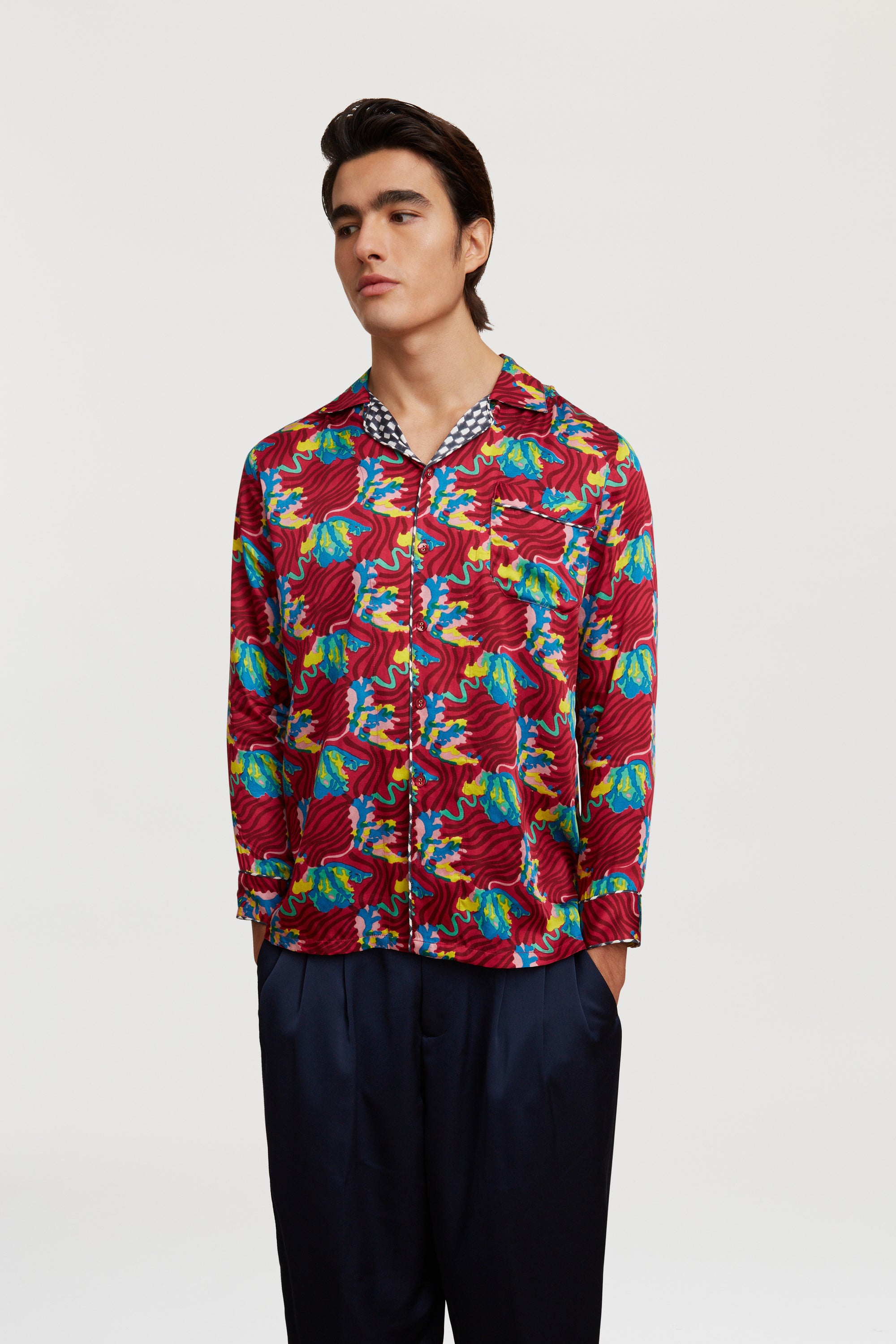 RECO PRIX : 96 // Gatsby Shirt Ewe Tulip Magenta