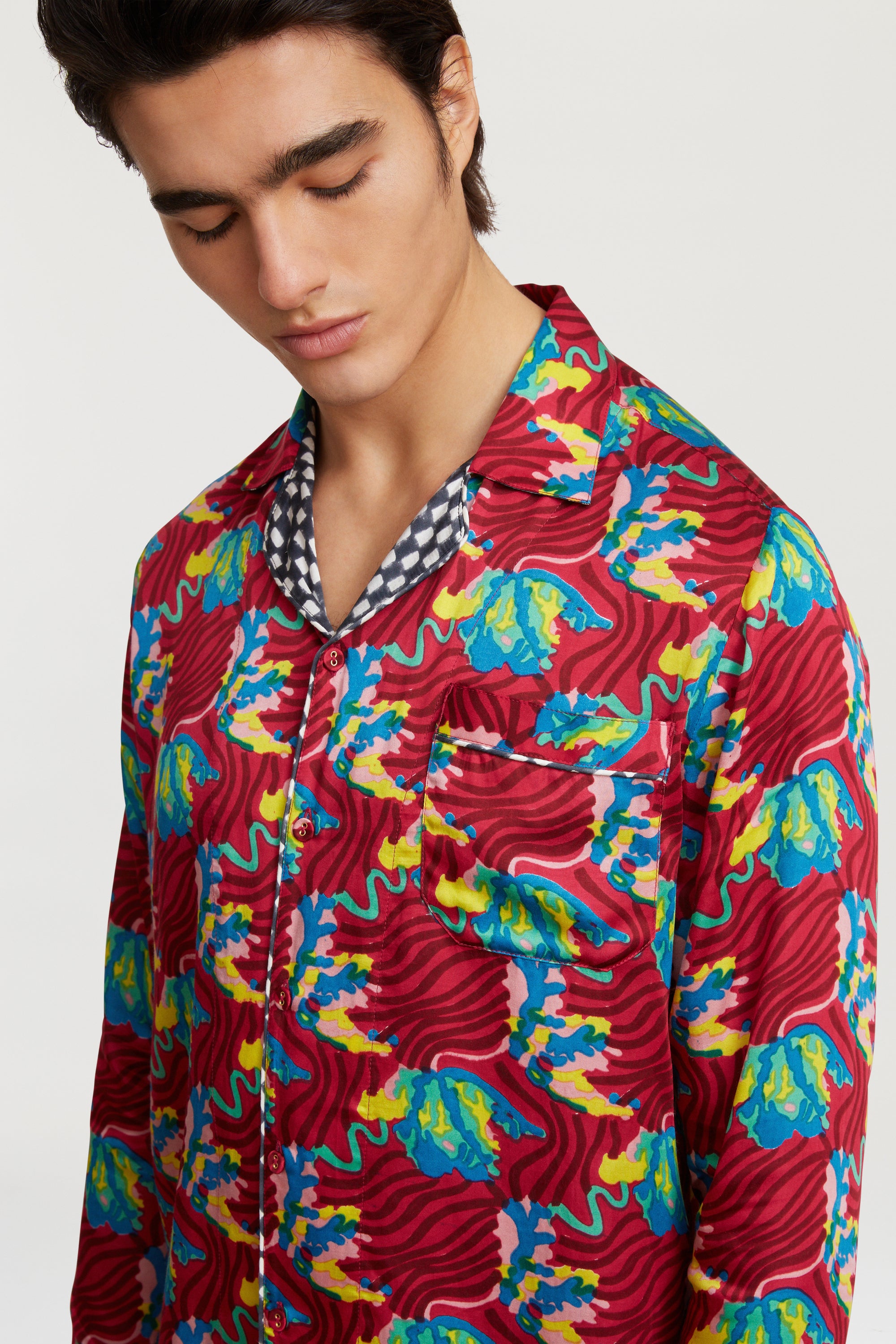 RECO PRIX : 96 // Gatsby Shirt Ewe Tulip Magenta