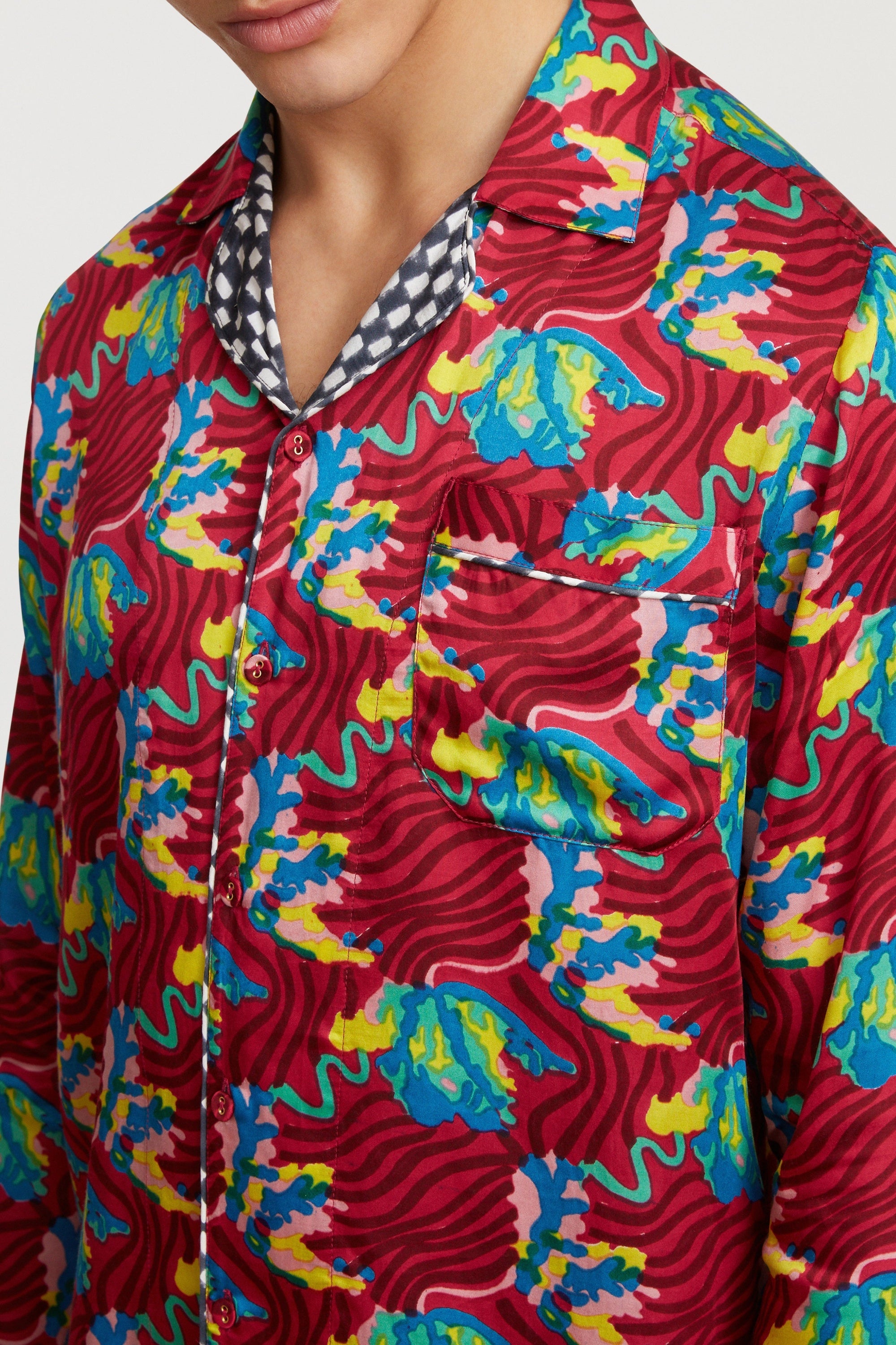 Gatsby long-sleeved shirt - Neutral