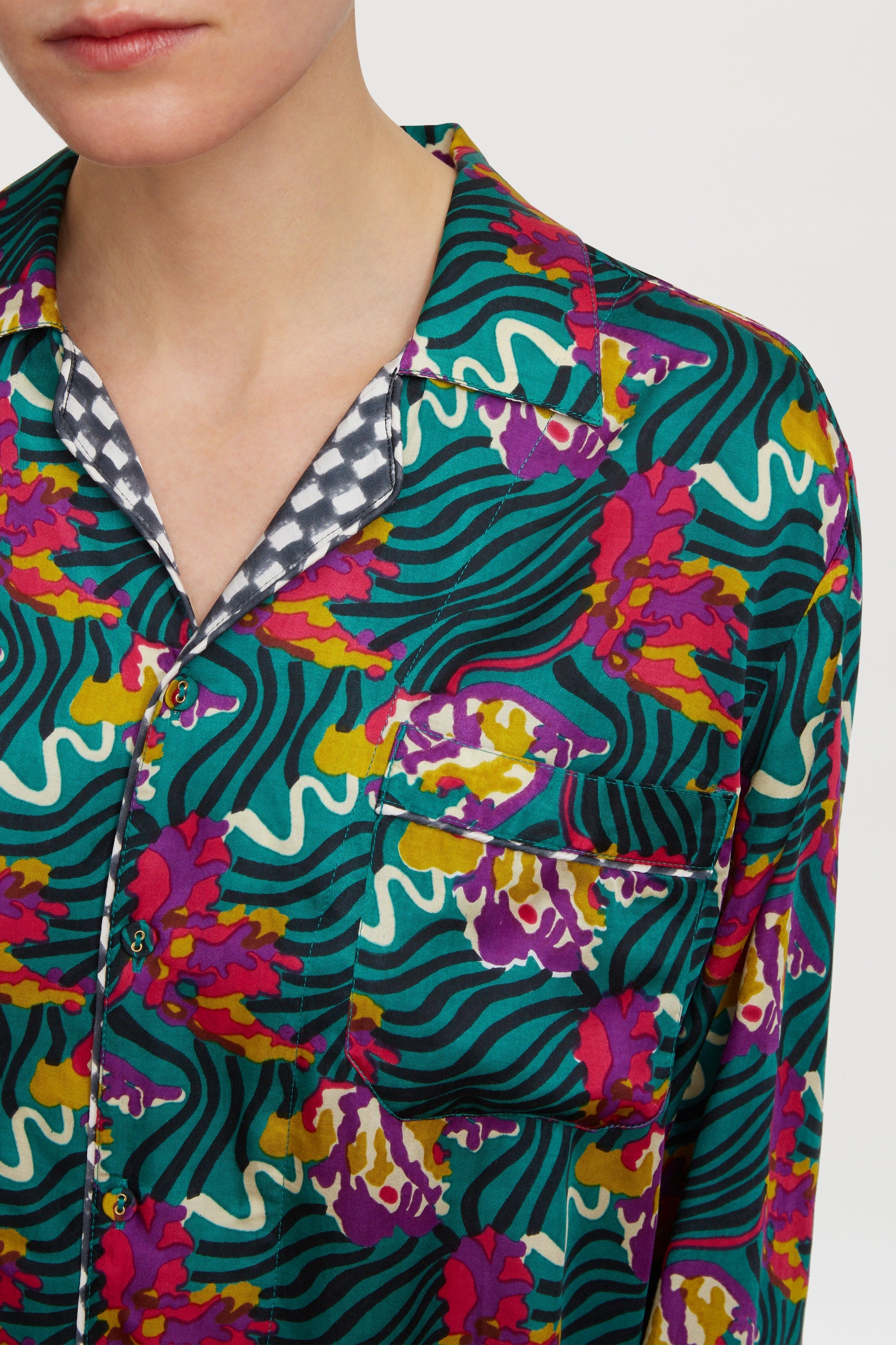 Gatsby long-sleeved shirt - Neutral