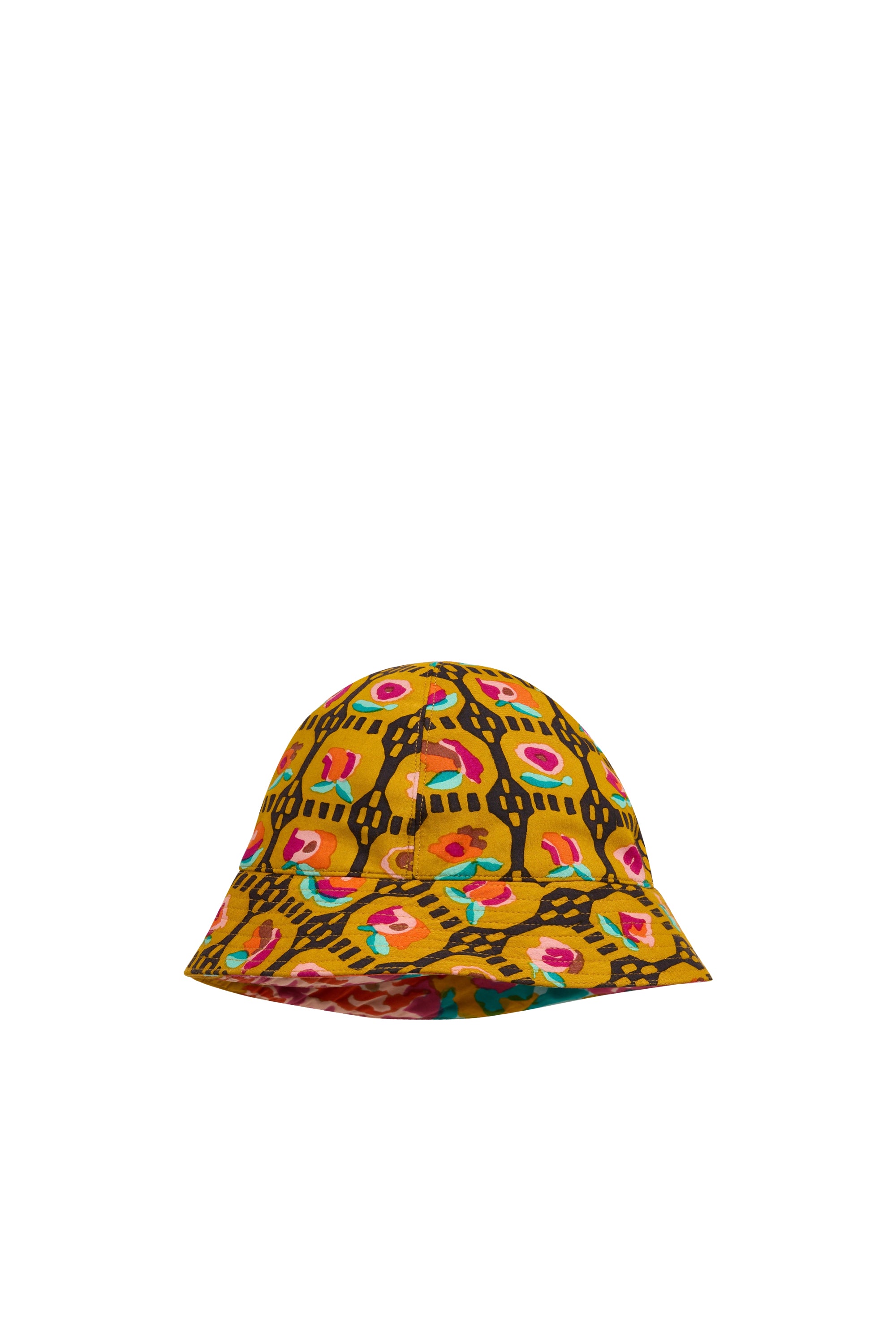 Reversible cotton Bob Horse Club - Yellow