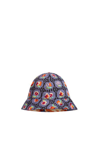 Reversible cotton Bob Horse Club - Blue