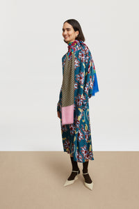 RECO PRIX : 118,5 // Lotty Dress Togo Flower Petrol