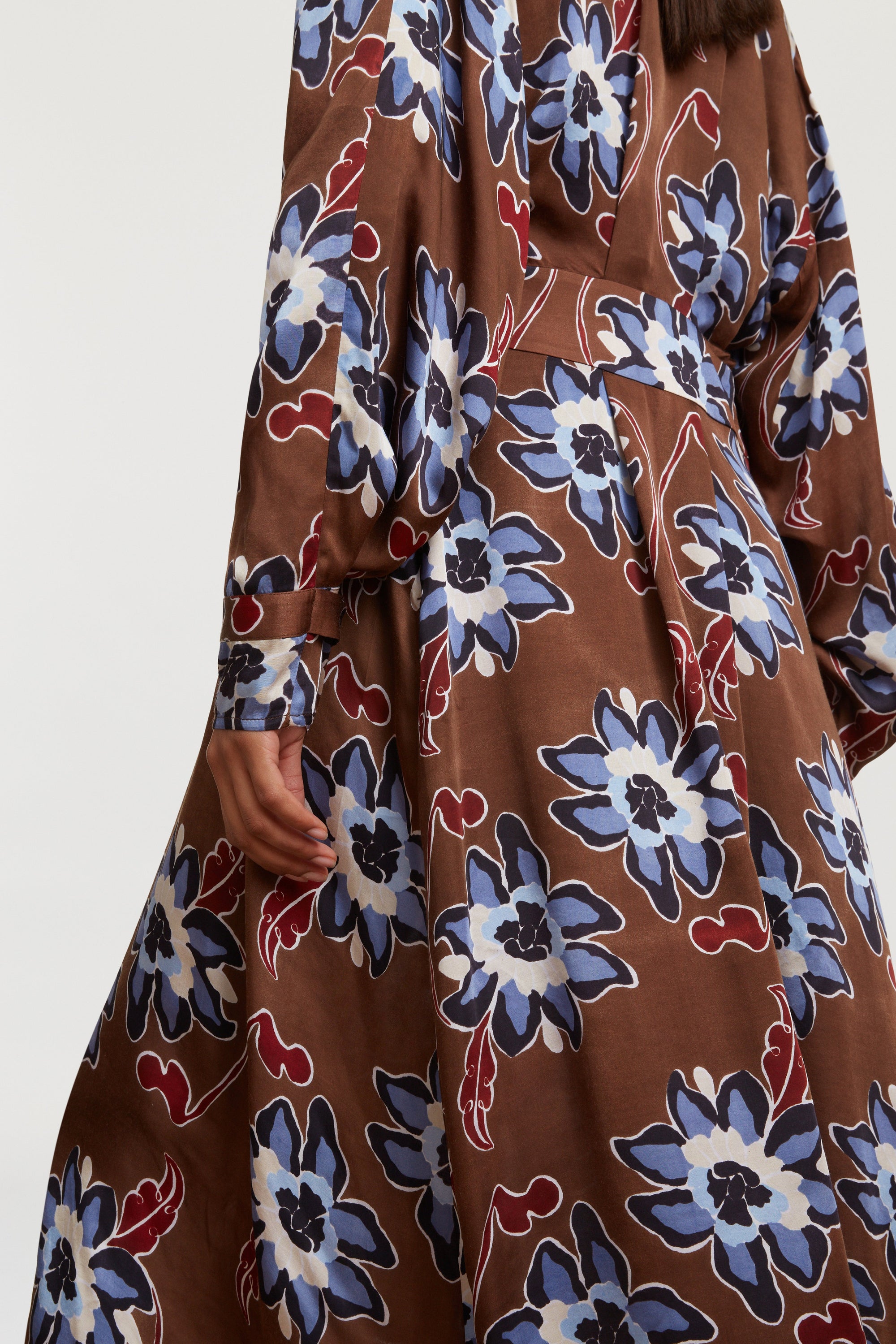 RECO PRIX : 118,5 // Lotty Dress Togo Flower Brown