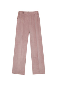 Pantalon Cloche en velours - Pink