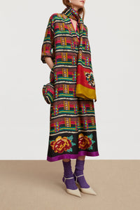 RECO PRIX : 159 // Radha Kaftan Tamale Design Brown