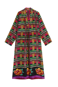 RECO PRIX : 159 // Radha Kaftan Tamale Design Brown
